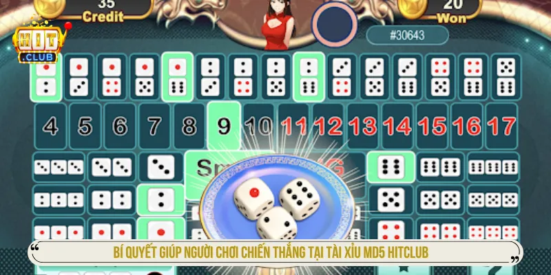 Tài Xỉu MD5 HITCLUB - Cách Chơi Dễ Thắng Cho Người Mới Áp dụng các mẹo cược Tài xỉu MD5 Hitclub thắng nhanh