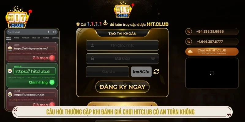 Chơi HITCLUB Có An Toàn Không? Đánh Giá Trải Nghiệm Toàn Diện Giải đáp câu hỏi liên quan chơi Hitclub có an toàn không