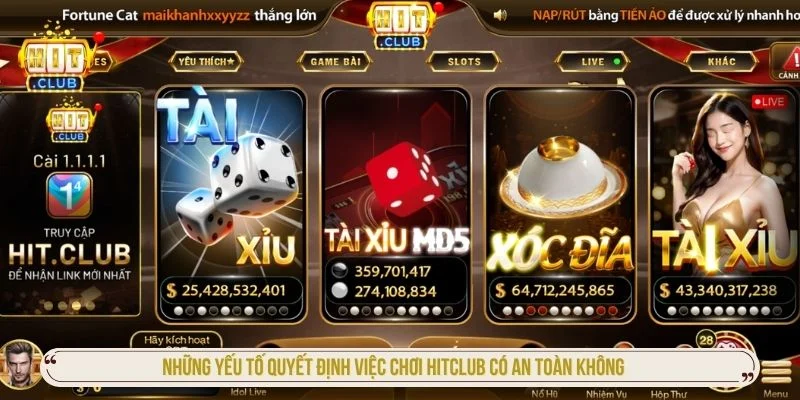 Chơi HITCLUB Có An Toàn Không? Đánh Giá Trải Nghiệm Toàn Diện Tham khảo yếu tố đánh giá chơi Hitclub có an toàn không
