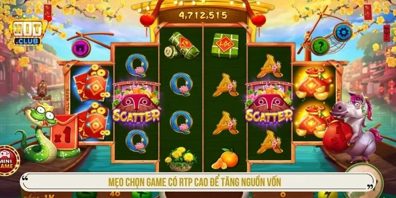 Game Nổ Hũ Hitclub Kho Trò Chơi Đa Dạng Được Yêu Thích Mẹo chọn game có RTP cao để tăng nguồn vốn